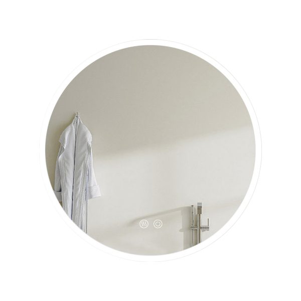 ΚΑΘΡΕΠΤΗΣ EVELYN  ΣΤΡΟΓΓΥΛΟΣ LED 70X70 3MEVE070LED