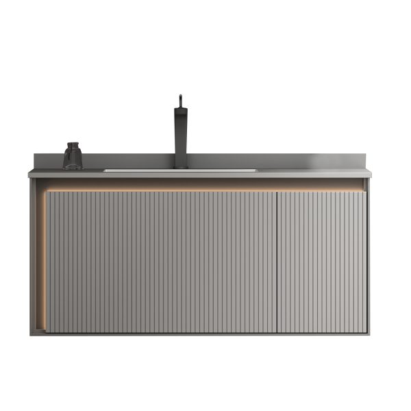 ΣΕΤ ΠΑΓΚΟΥ GREYS 100cm PLYWOOD χρ.LIGHT GREY