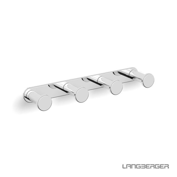 Κρεμάστρα 4 Αγκίστρων Langberger Chrome