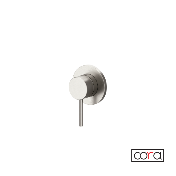 Μίκτης Εντοιχισμού 1 Εξόδου cosmo Brushed Inox